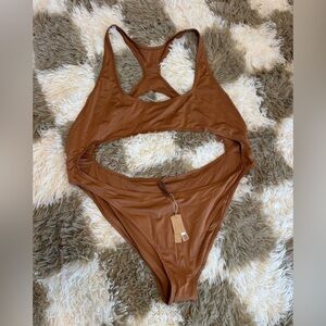 NEW SKIMS Monokini 4X Almond